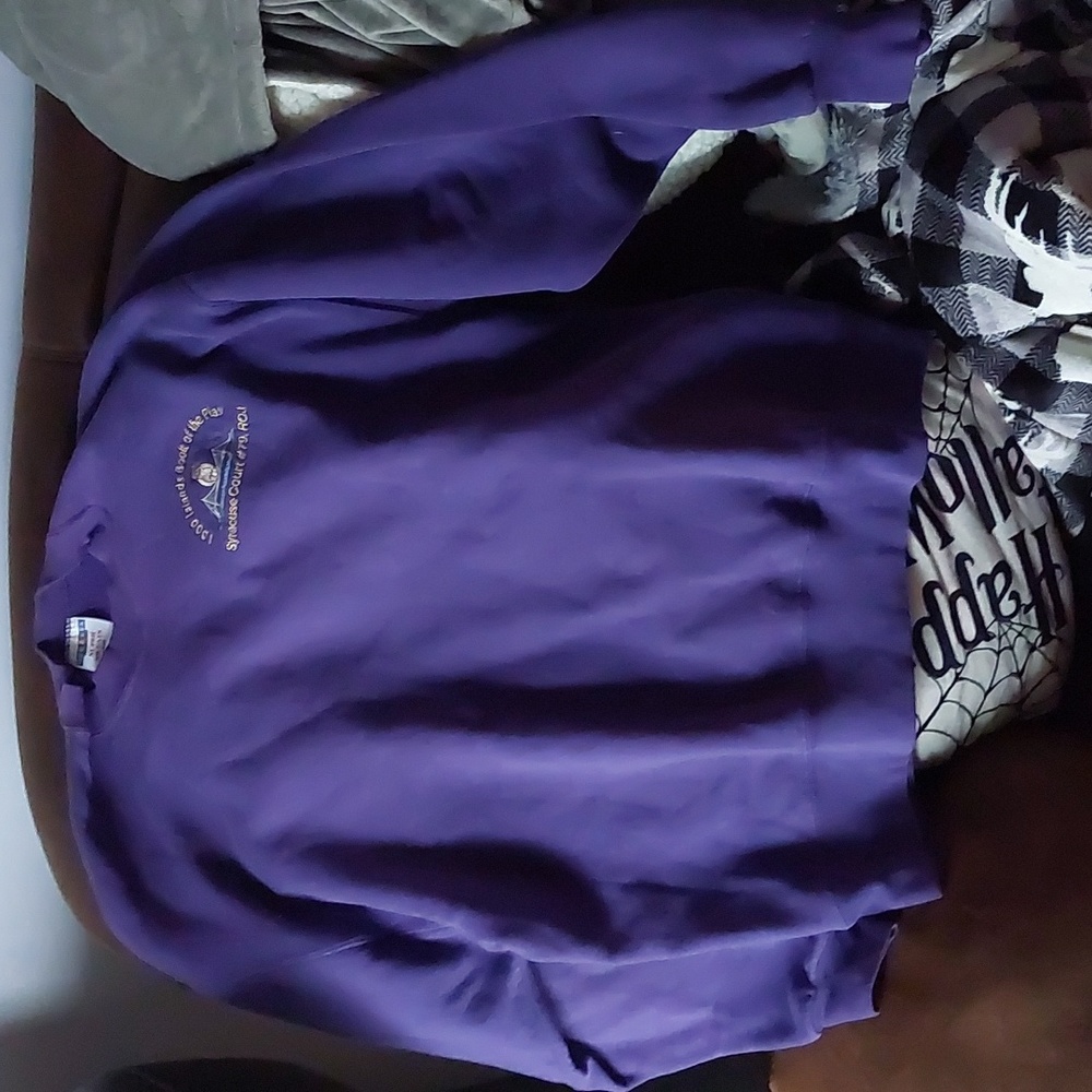 Purple 1000 islands sweater